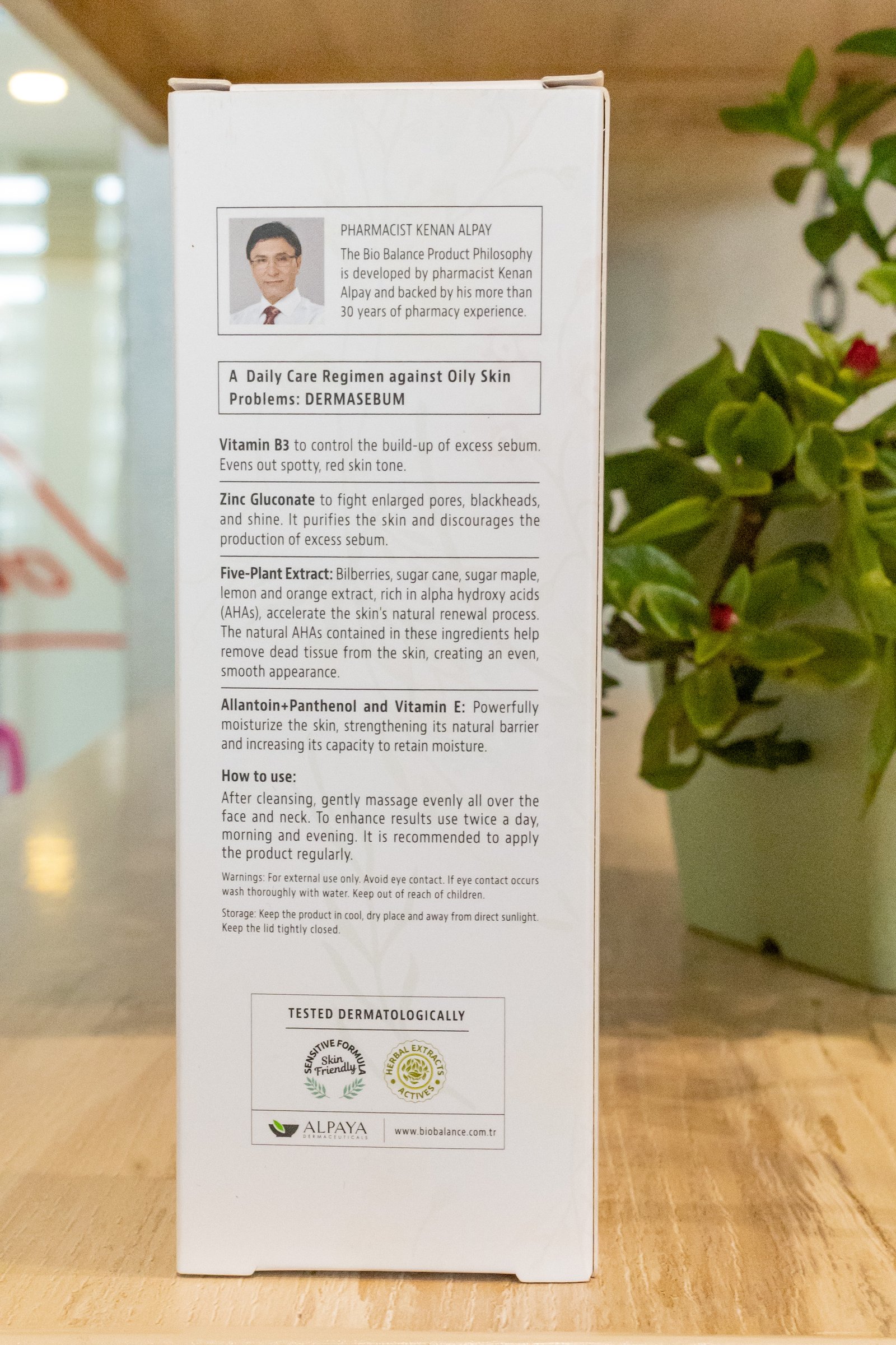 Derma  sebum purifying skin care cream